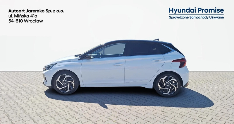 Hyundai i20 cena 79800 przebieg: 2500, rok produkcji 2022 z Oświęcim małe 704